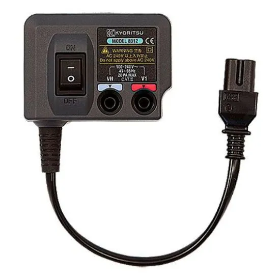 Kyoritsu 02117778 Adaptateur Secteur Pour Tension De Ligne 100-240Vac Pour 6300 Et 6310 1 Kyoritsu 02117778 Adaptateur Secteur Pour Tension De Ligne 100-240Vac Pour 6300 Et 6310