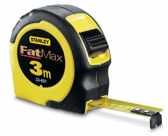 Stanley 2-33-684 Mètre Ruban Fatmax 5m - 19mm 1 Stanley 2-33-684 Mètre Ruban Fatmax 5m - 19mm