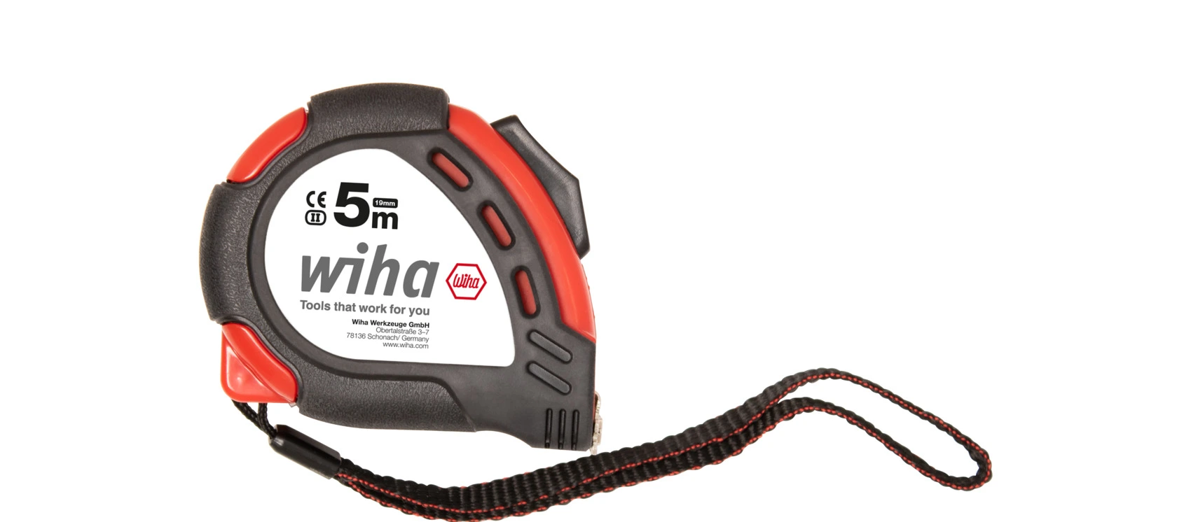 WIHA 24666 Mètre Ruban 5m Avec Clip Ceinture 1 WIHA 24666 Mètre Ruban 5m Avec Clip Ceinture