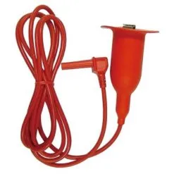 Kyoritsu 30323013 Cordon De Test Rouge Avec Pince Crocodile Pour La Série 31xx