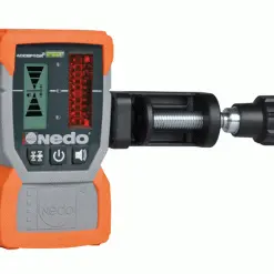Nedo 430334 Récepteur Laser ACCEPTOR² Avec Pince à Bâton Robuste