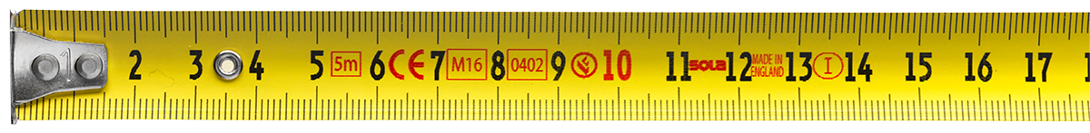 Sola 50023301 TM5 Ruban à Mesurer 5m 5 Sola 50023301 TM5 Ruban à Mesurer 5m – Image 5