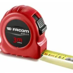 FACOM 893B.319PB Mètre Ruban Double Face Avec Boîtier ABS 3 Mtr 19 Mm
