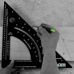 Tracer APS12 Équerre 12" 305mm Avec Réglage En Degré -Accessoires Soldes aps12 equerre 12q 305mm avec reglage en degre 3