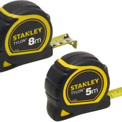 Stanley Mètre Ruban Tylon 5m + 8m